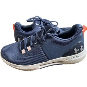 Under Armour Womens UA HOVR Rise Navy w/Pink Athletic Sports Training Shoes Sz 9